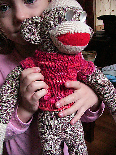 Sock Monkey Sweater