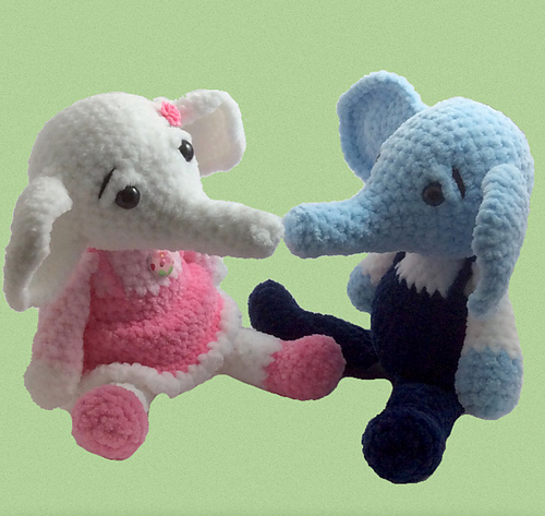 Elliot and Eleanor the Elephants