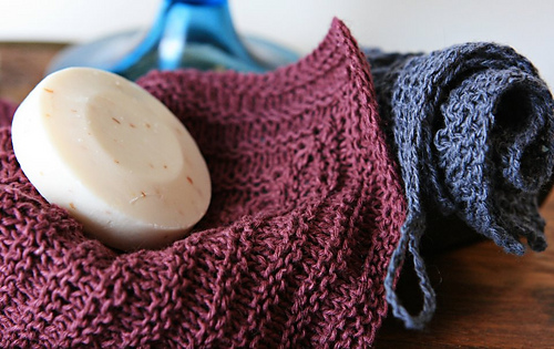 Exfoliating Mitered Square Washcloth