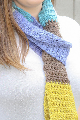 Three Stitch Infinity Scarf
