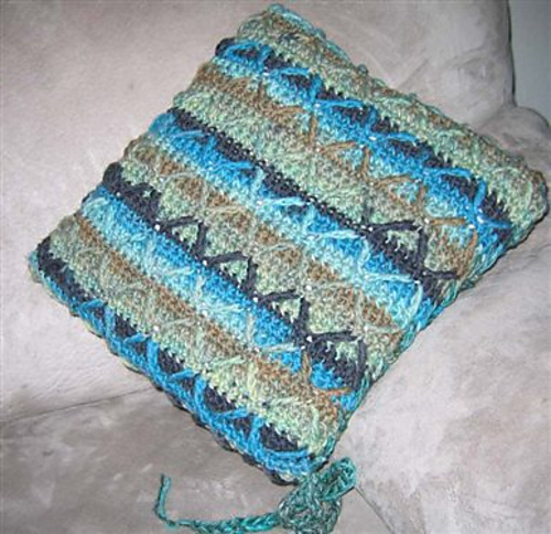Diamond Stitch Pillow