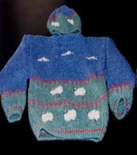 Counting Sheep Sweater & Hat