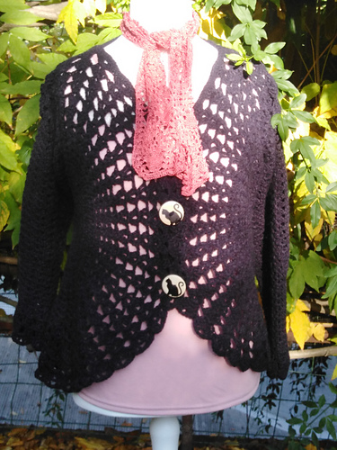 Purple Cardigan
