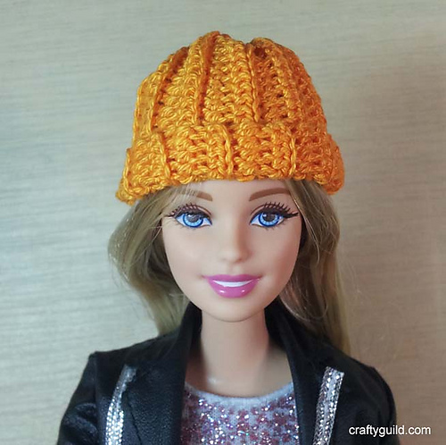 Pumpkin Hat for Barbie