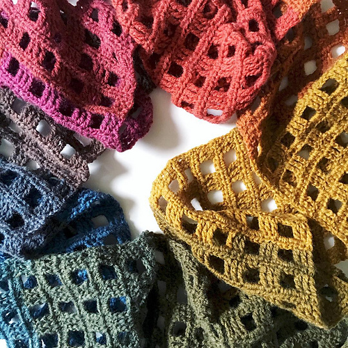Windowpane Scarf