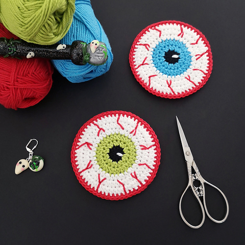 Halloween Eyeball Coaster