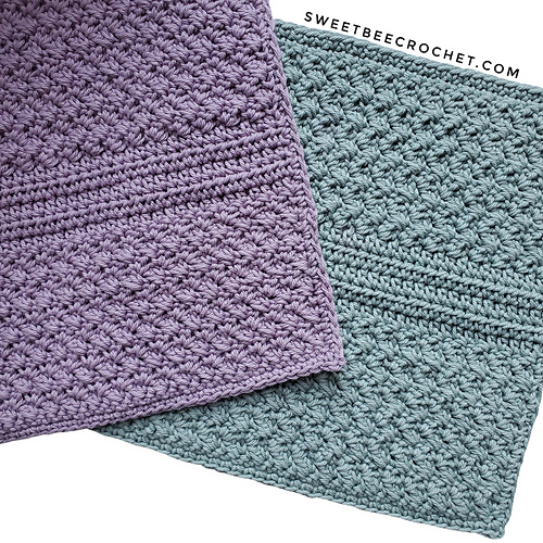 Suzette Ridge Washcloth