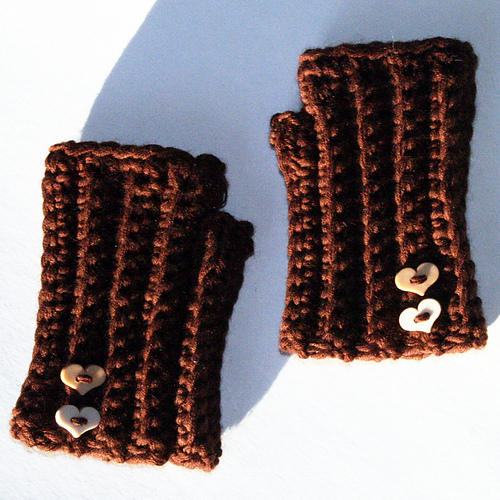 Baby Fingerless Mitts