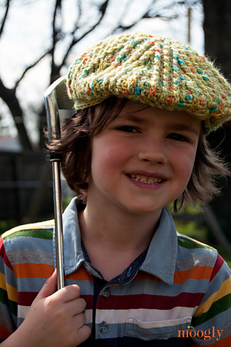 Big Boy's Cabled Golf Cap