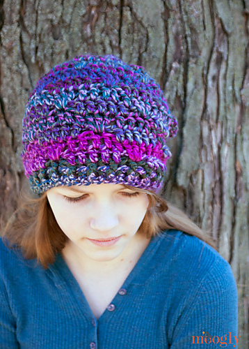 Luscious One Skein Crochet Hat