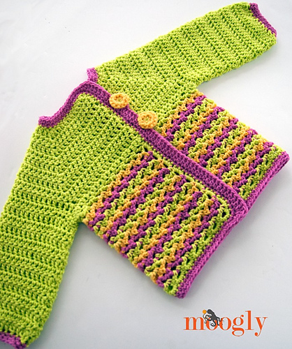 Loopy Love Baby Sweater