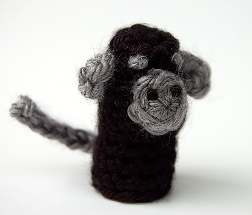 Monkey Finger Puppet