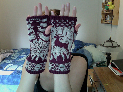 Hannibal Deer Mittens