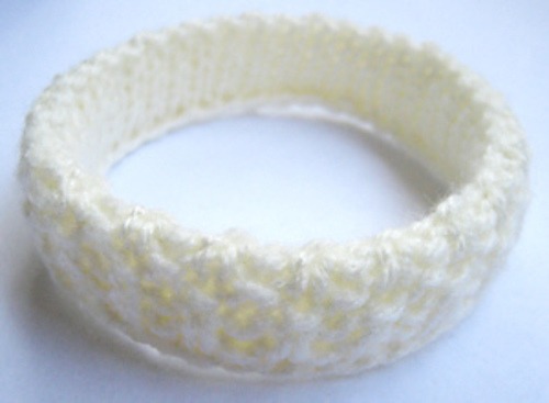 Knitted Bangle/Napkin Ring