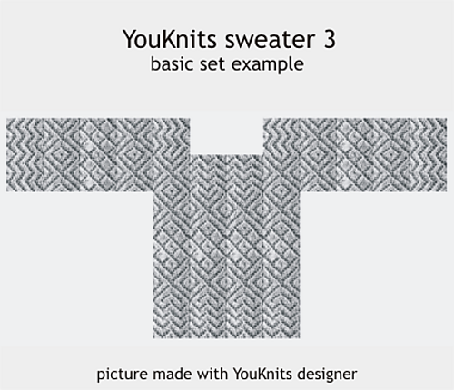 YouKnits lace example sweater 3