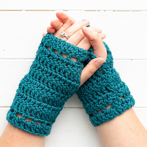 Easy Fingerless Gloves