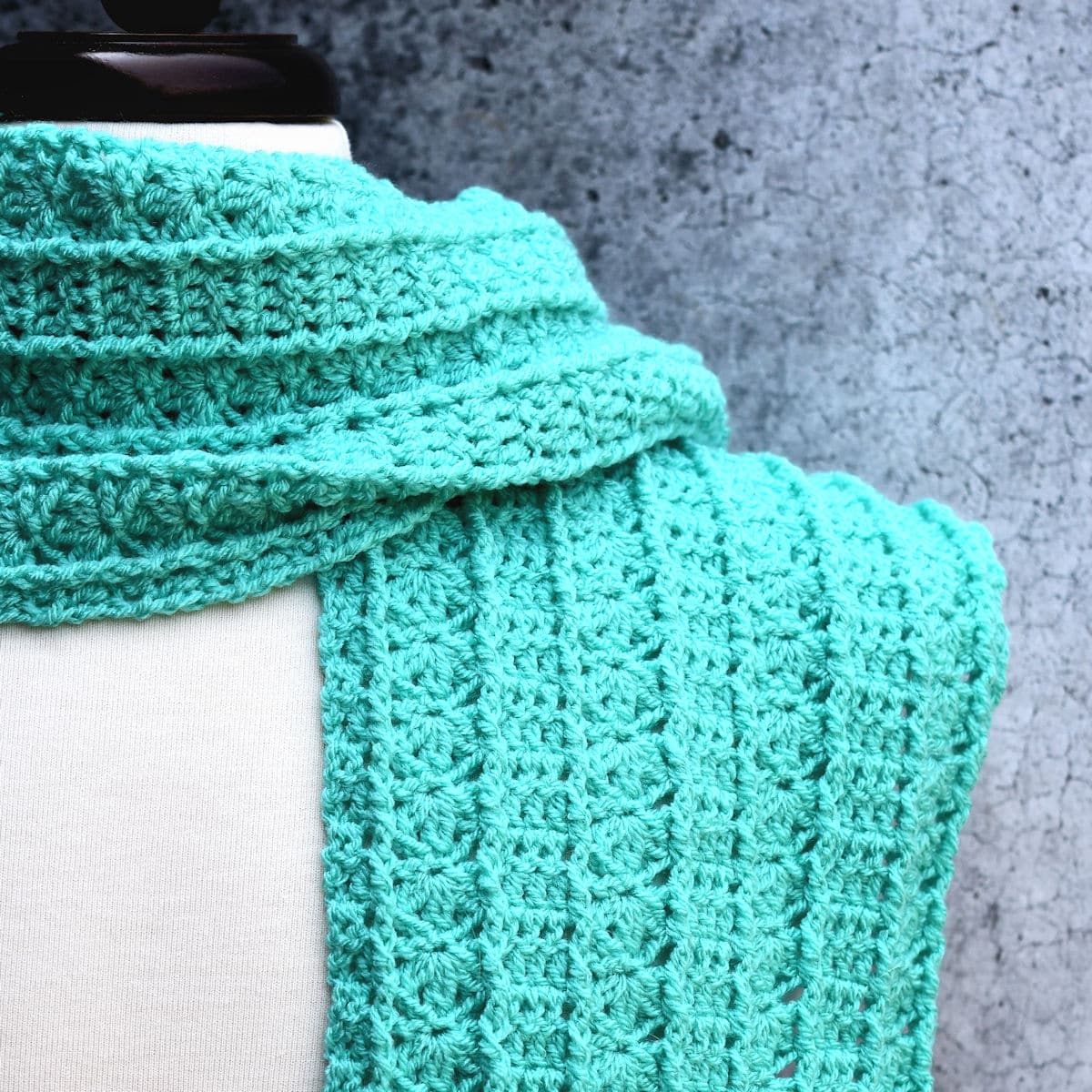 Crochet Shell Scarf Pattern Free Crochet Pattern