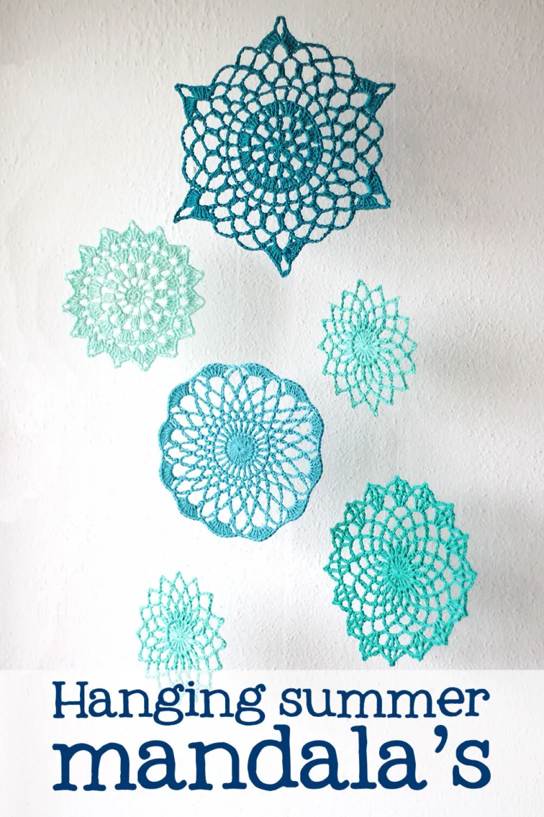 Hanging Summer Mandalas