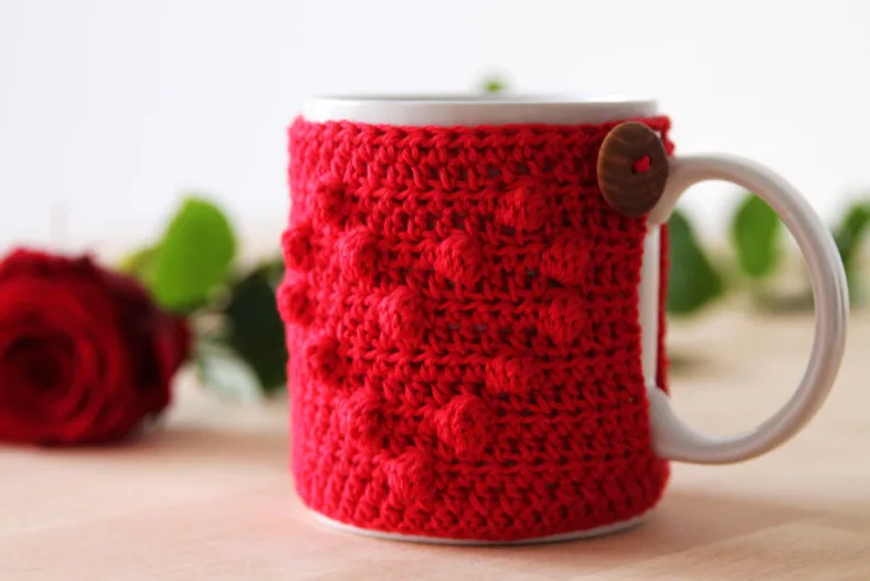 I Heart U Mug Cozy