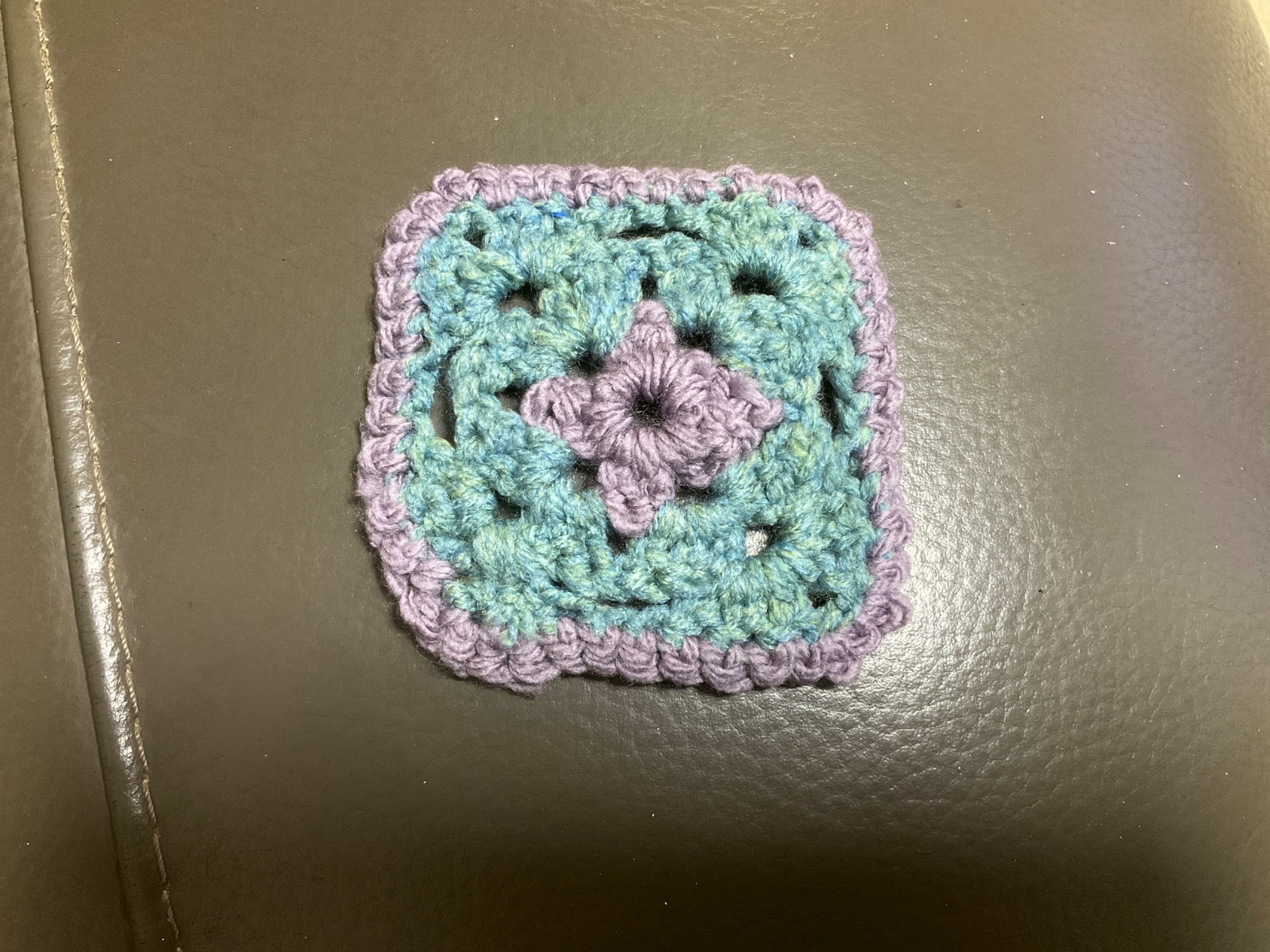 First granny square…