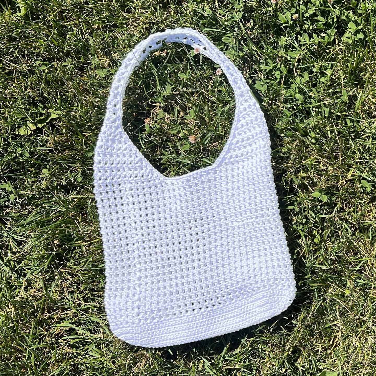 Crochet Mesh Tote Bag