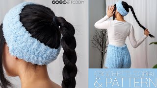 How to Crochet: Easy Headband | Pattern & Tutorial DIY | HoneyBee